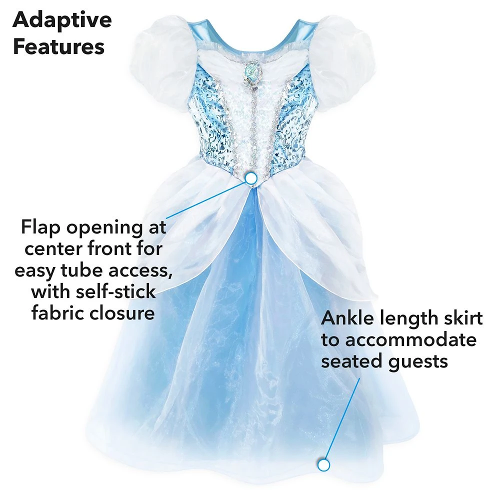 Cinderella Adaptive Costume for Kids Disney Cinderella Adaptive Costume For Kids -Clothing Shop 2841041618647 1