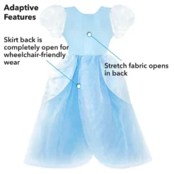 Disney Cinderella Adaptive Costume For Kids 3 Disney Cinderella Adaptive Costume For Kids -Clothing Shop 2841041618647 3