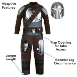 Disney Star Wars: The Mandalorian Adaptive Costume For Kids -Clothing Shop 2890041619130 2
