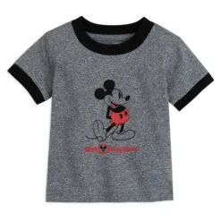 Mickey Mouse Standing Ringer T-Shirt For Baby β Walt Disney World
