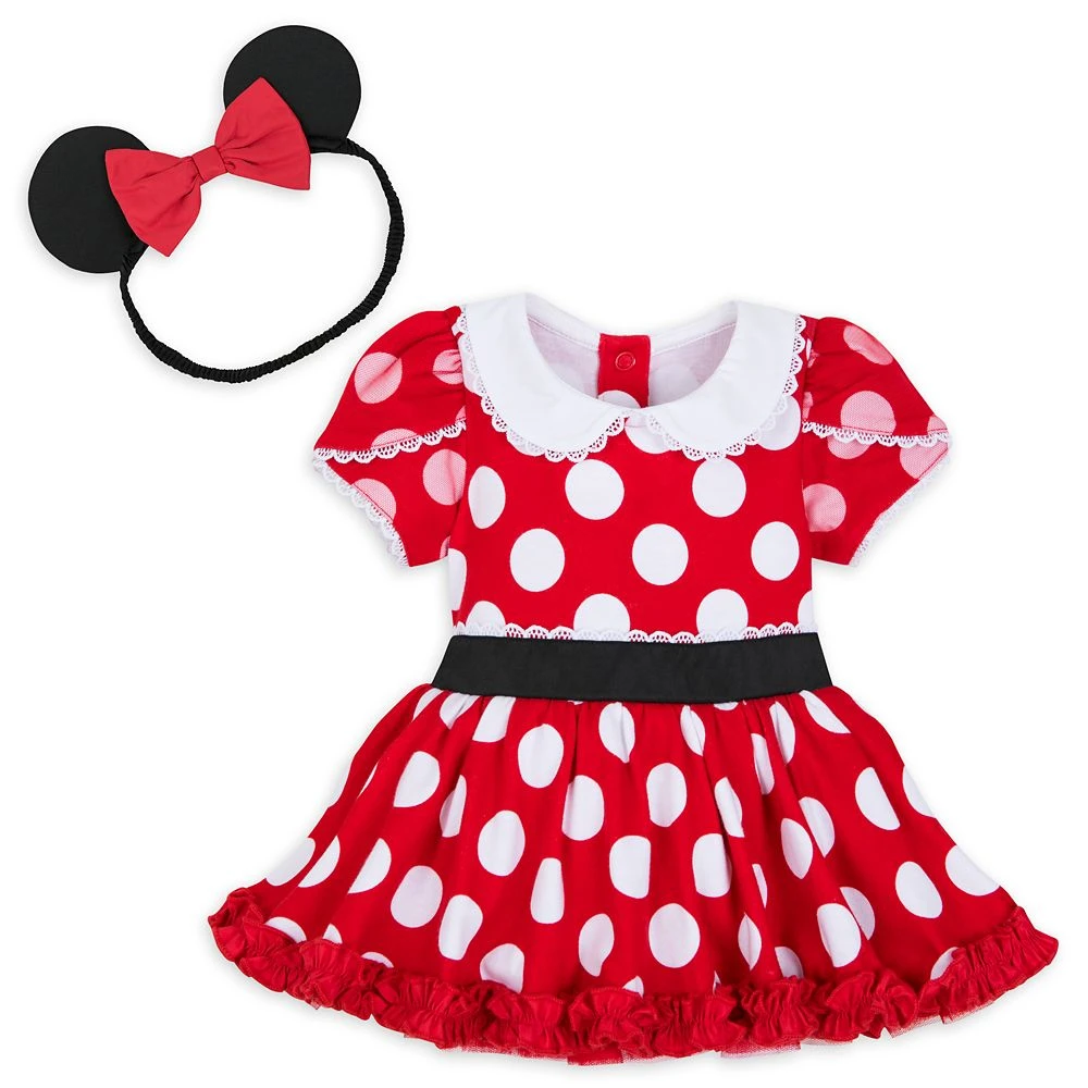 Minnie Mouse Costume Bodysuit for Baby – Red Disney Minnie Mouse Costume Bodysuit For Baby – Red -Clothing Shop 5000057344101 1