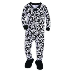 Disney Mickey Mouse Long Sleeve Stretchie Sleeper For Baby