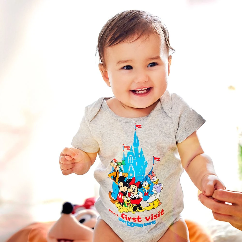 Mickey Mouse and Friends ''My First Visit'' Bodysuit for Baby – Walt Disney World Mickey Mouse And Friends ''My First Visit'' Bodysuit For Baby – Walt Disney World -Clothing Shop 5000059580322 1