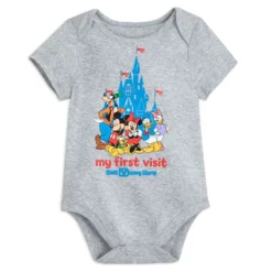 Mickey Mouse And Friends ''My First Visit'' Bodysuit For Baby – Walt Disney World