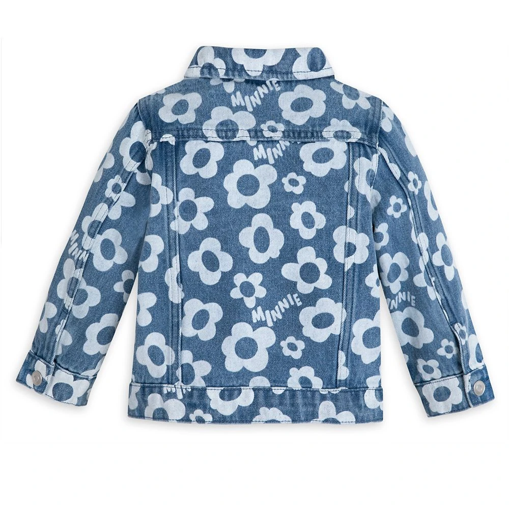 Minnie Mouse Floral Denim Jacket for Baby Disney Minnie Mouse Floral Denim Jacket For Baby -Clothing Shop 5000106880149 1