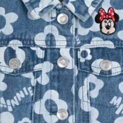 Disney Minnie Mouse Floral Denim Jacket For Baby 4 Disney Minnie Mouse Floral Denim Jacket For Baby -Clothing Shop 5000106880149 4