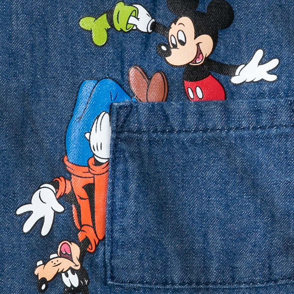 Mickey Mouse and Friends Denim Dress for Baby Disney Mickey Mouse And Friends Denim Dress For Baby -Clothing Shop 5000106880320 4