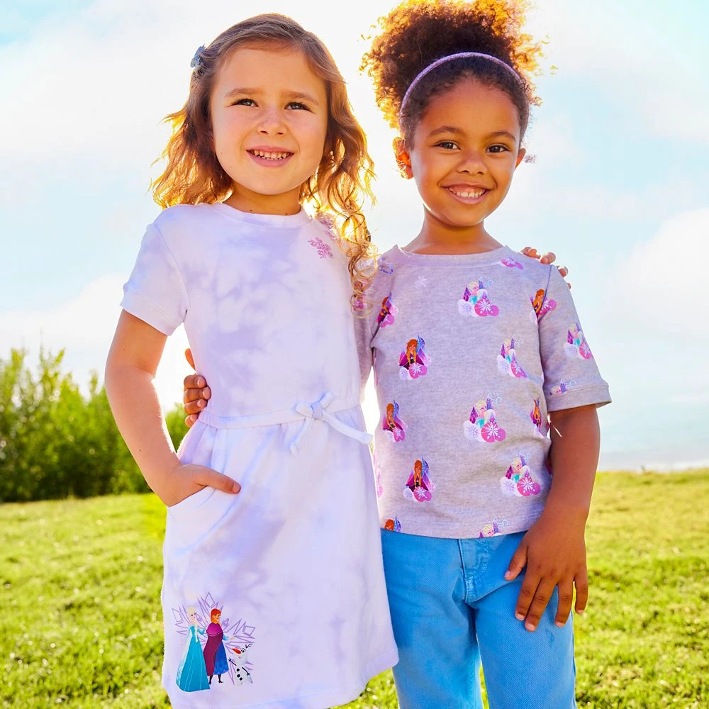 Frozen Tie-Dye Dress for Girls Disney Frozen Tie-Dye Dress For Girls -Clothing Shop 5002057390255 1