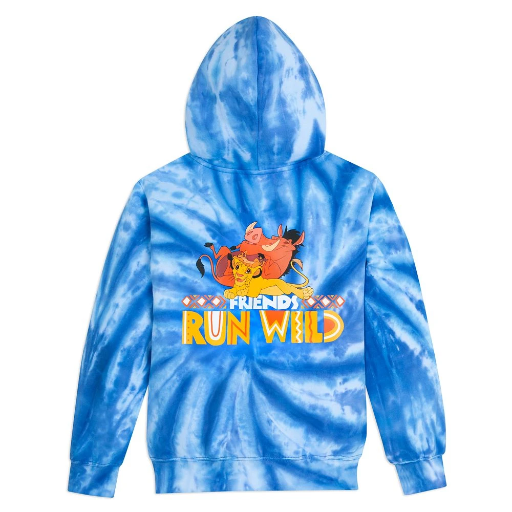 The Lion King Tie-Dye Zip Hoodie for Boys Disney The Lion King Tie-Dye Zip Hoodie For Boys -Clothing Shop 5003057340356 1