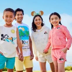 Disney Mickey And Minnie Mouse Burnout Zip Hoodie For Girls -Clothing Shop 5003059750240 5