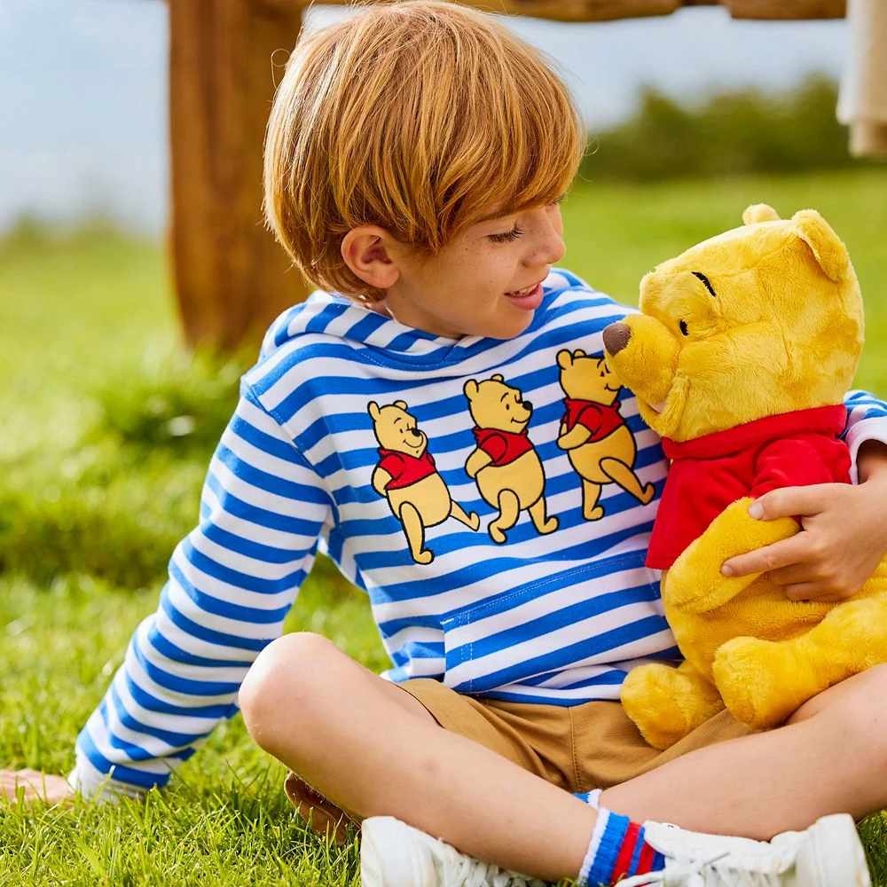 Winnie the Pooh Striped Pullover Hoodie for Kids Disney Winnie The Pooh Striped Pullover Hoodie For Kids -Clothing Shop 5003059750345 1
