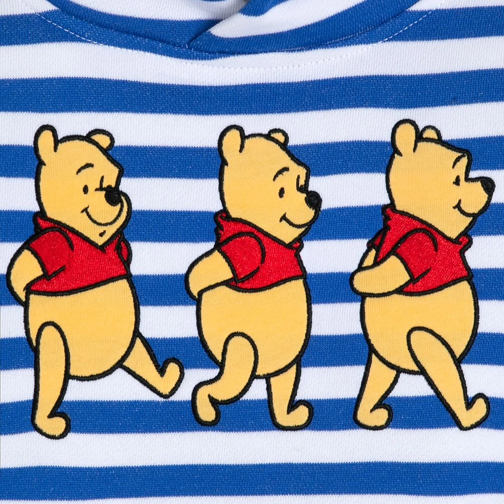 Winnie the Pooh Striped Pullover Hoodie for Kids Disney Winnie The Pooh Striped Pullover Hoodie For Kids -Clothing Shop 5003059750345 3