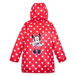 Disney Minnie Mouse Hooded Rain Jacket For Girls -Clothing Shop 5004057540228 2