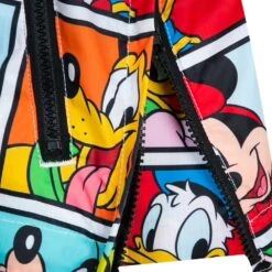 Disney Mickey Mouse And Friends Packable Hooded Rain Jacket For Kids -Clothing Shop 5004057810220 3