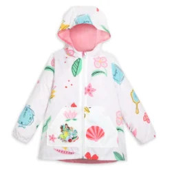 Disney Princess Hooded Rain Jacket For Girls
