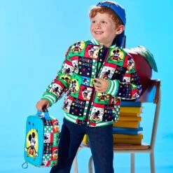 Disney Mickey Mouse Varsity Jacket For Kids -Clothing Shop 5004057810334 6