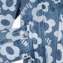 Disney Minnie Mouse Floral Denim Jacket For Girls -Clothing Shop 5004106880229 4