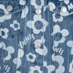 Disney Minnie Mouse Floral Denim Jacket For Girls -Clothing Shop 5004106880229 5