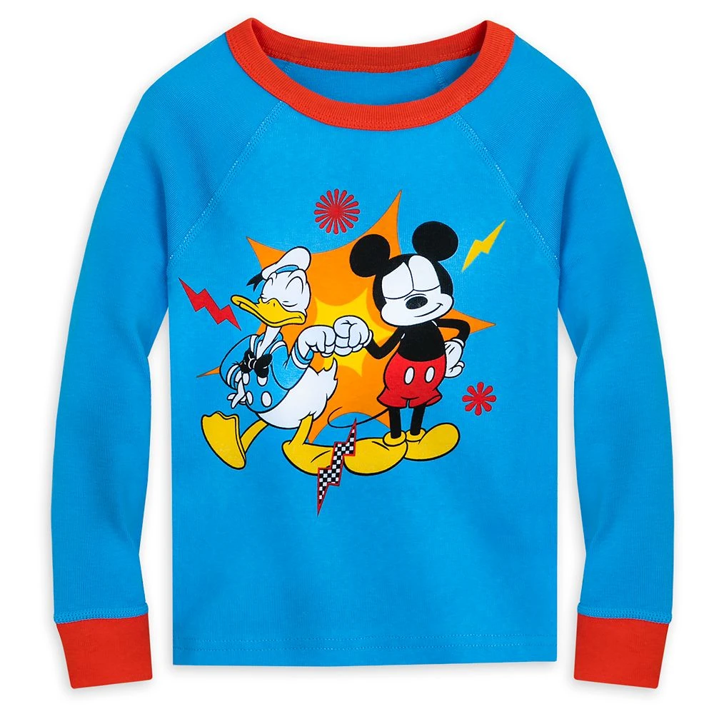 Mickey Mouse and Donald Duck PJ PALS for Kids Disney Mickey Mouse And Donald Duck PJ PALS For Kids -Clothing Shop 5005057390101 2
