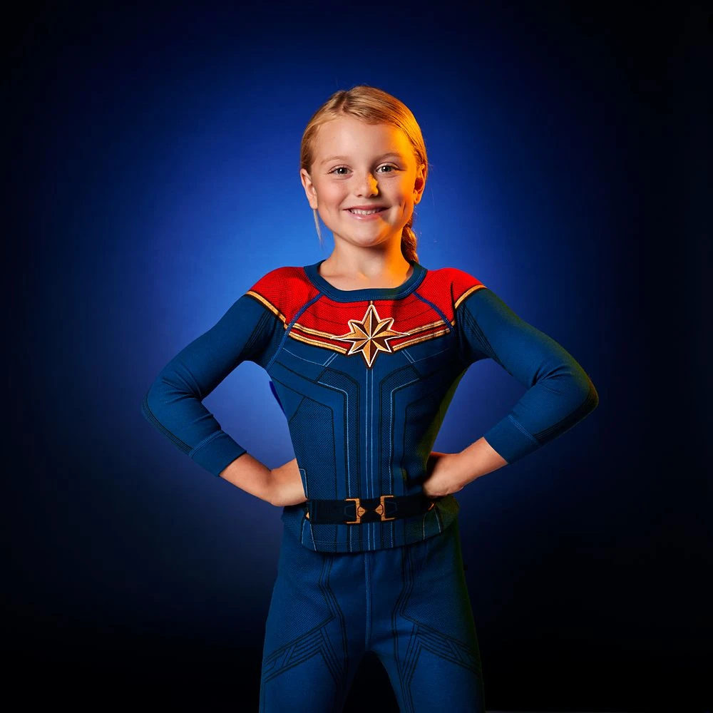 Captain Marvel Costume PJ PALS for Kids Disney Captain Marvel Costume PJ PALS For Kids -Clothing Shop 5005057393226 6