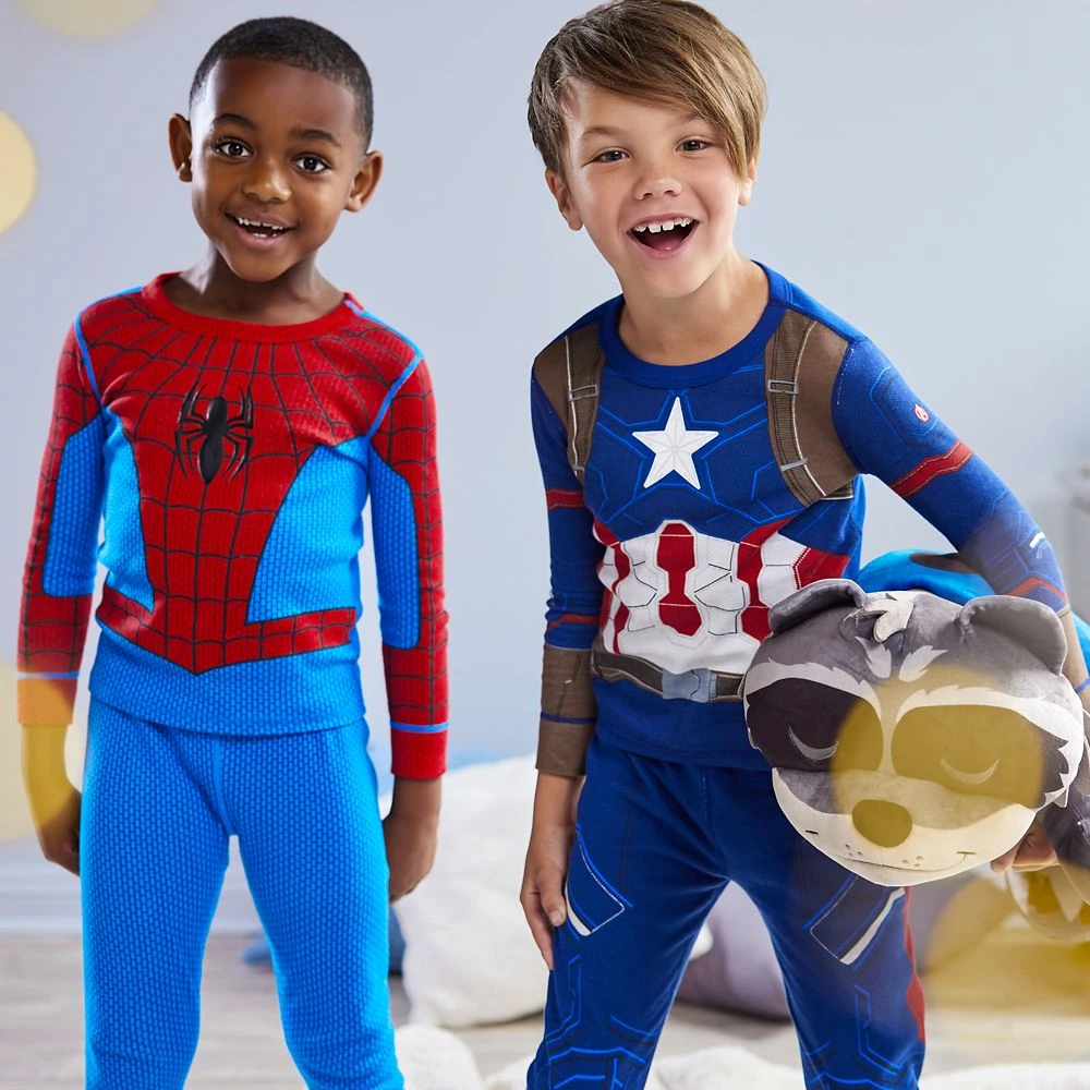 Captain America Costume PJ PALS for Kids Disney Captain America Costume PJ PALS For Kids -Clothing Shop 5005057393227 1