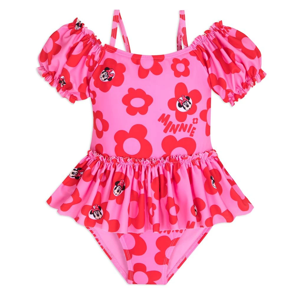 Minnie Mouse Red Swim Collection for Girls Disney Minnie Mouse Red Swim Collection For Girls -Clothing Shop 5006059190187