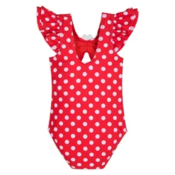 Disney Minnie Mouse Red Polka Dot Swimsuit For Girls -Clothing Shop 5006059190189 2