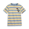 Disney Pinocchio And Jiminy Cricket Striped T-Shirt For Kids