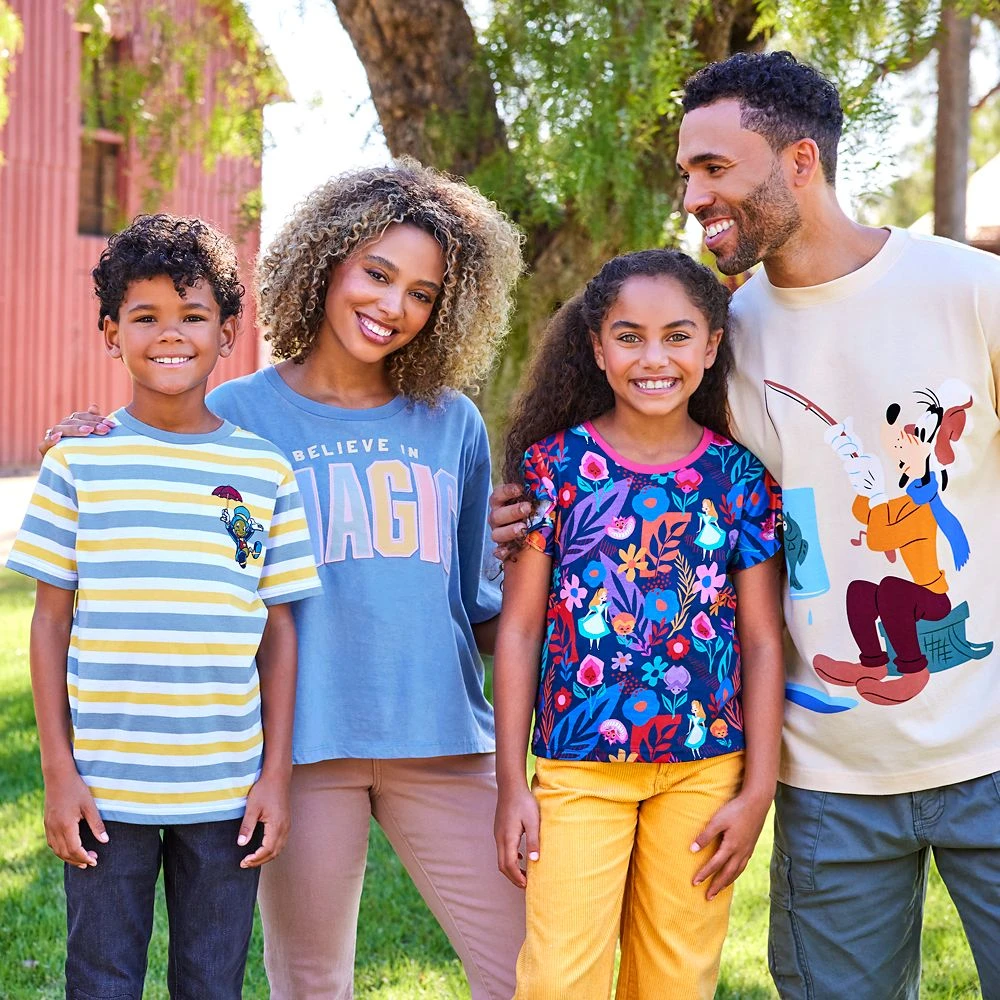 Pinocchio and Jiminy Cricket Striped T-Shirt for Kids Disney Pinocchio And Jiminy Cricket Striped T-Shirt For Kids -Clothing Shop 5007048020047 9