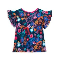 Disney Alice In Wonderland Fashion T-Shirt For Girls -Clothing Shop 5007048020054 2