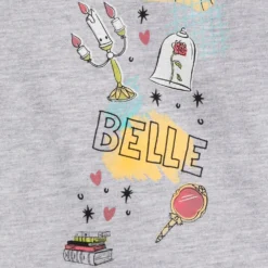 Disney Belle Fashion T-Shirt For Girls – Beauty And The Beast -Clothing Shop 5007048020254 2