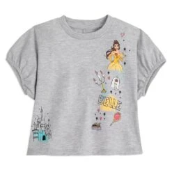 Disney Belle Fashion T-Shirt For Girls β Beauty And The Beast