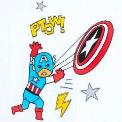 Disney Captain America And Iron Man T-Shirt For Kids -Clothing Shop 5007048020381 2