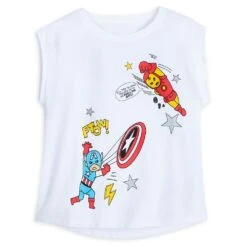 Disney Captain America And Iron Man T-Shirt For Kids