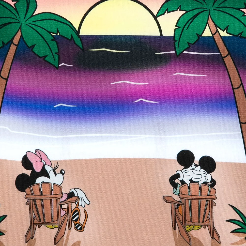 Mickey and Minnie Mouse Summer Beach T-Shirt for Kids Disney Mickey And Minnie Mouse Summer Beach T-Shirt For Kids -Clothing Shop 5007057390237 2