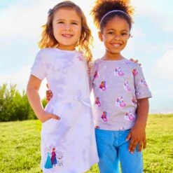 Disney Frozen Fashion T-Shirt For Girls -Clothing Shop 5007057390256 4