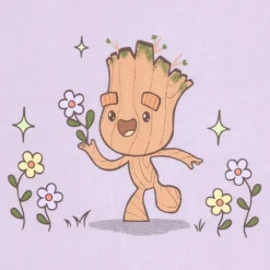 Disney Groot Fashion T-Shirt For Girls – Guardians Of The Galaxy -Clothing Shop 5007057390269 3