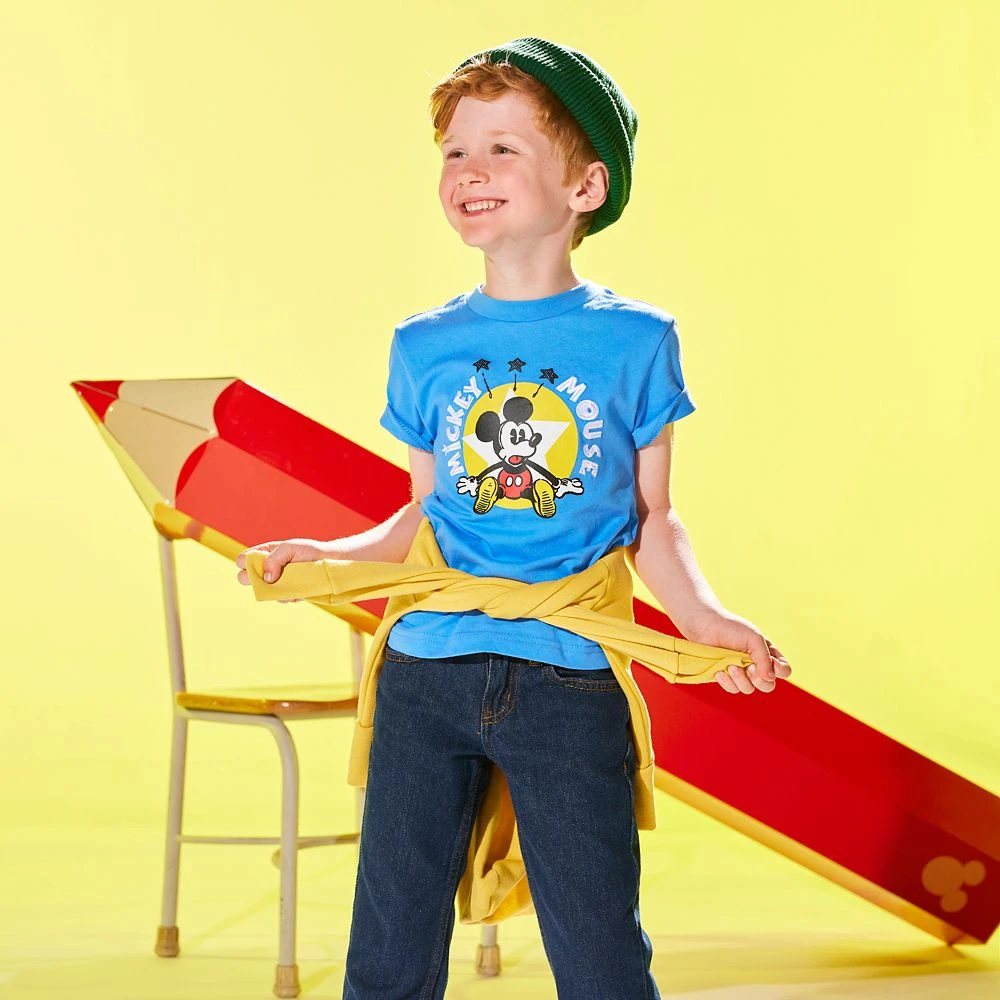 Mickey Mouse Fashion T-Shirt for Kids Disney Mickey Mouse Fashion T-Shirt For Kids -Clothing Shop 5007057390337 1