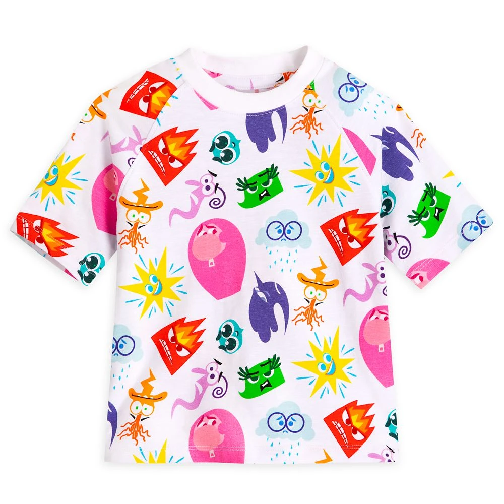 Inside Out 2 Fashion T-Shirt for Girls Disney Inside Out 2 Fashion T-Shirt For Girls -Clothing Shop 5007057390378