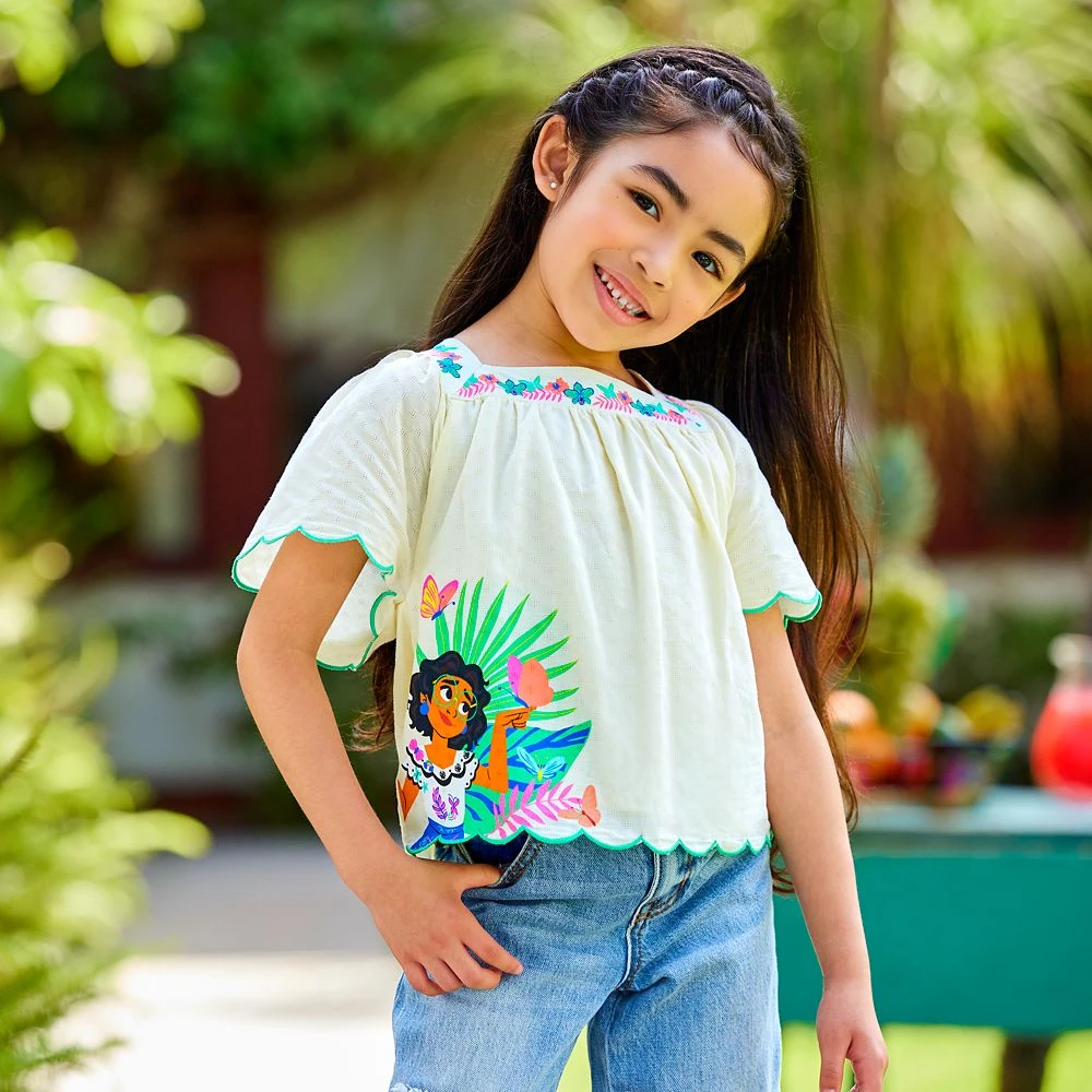 Mirabel Fashion Top for Girls – Encanto Disney Mirabel Fashion Top For Girls – Encanto -Clothing Shop 5007057395498 1