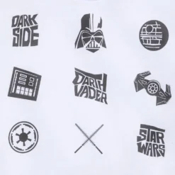 Disney Darth Vader Semi-Cropped Top For Girls 2 Disney Darth Vader Semi-Cropped Top For Girls -Clothing Shop 5007059245496 2