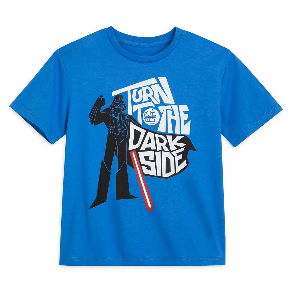 Darth Vader ''Turn to the Dark Side'' T-Shirt for Kids Disney Darth Vader ''Turn To The Dark Side'' T-Shirt For Kids -Clothing Shop 5007059248880