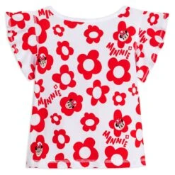 Disney Minnie Mouse Floral T-Shirt For Girls – Sensory Friendly 2 Disney Minnie Mouse Floral T-Shirt For Girls – Sensory Friendly -Clothing Shop 5007106030224 2