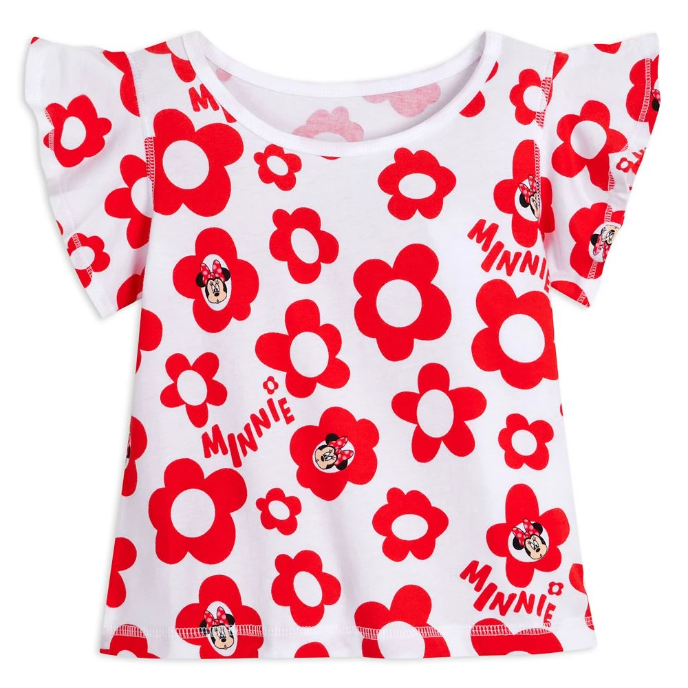 Minnie Mouse Floral T-Shirt for Girls – Sensory Friendly Disney Minnie Mouse Floral T-Shirt For Girls – Sensory Friendly -Clothing Shop 5007106030224