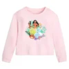 Disney Princess Long Sleeve Pullover Top For Girls