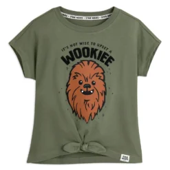 Disney Chewbacca Knotted T-Shirt For Girls β Star Wars