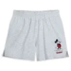 Mickey Mouse Standing Family Matching Shorts For Women – Disneyland – Gray