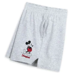 Mickey Mouse Standing Family Matching Shorts For Women – Disneyland – Gray -Clothing Shop 5100057390227 2