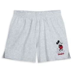 Mickey Mouse Standing Family Matching Shorts For Women β Disneyland β Gray