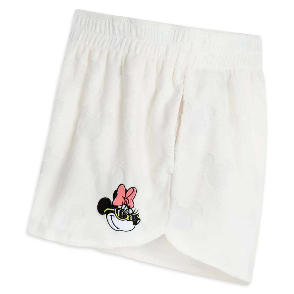 Mickey and Minnie Mouse Burnout Shorts for Women Disney Mickey And Minnie Mouse Burnout Shorts For Women -Clothing Shop 5100059750183 1